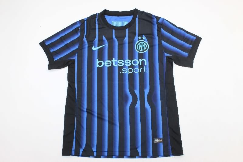 AAA(Thailand) Inter Milan 25/26 Home Soccer Jersey AAA(Thailand) Inter Milan 25/26 Home Soccer Jersey