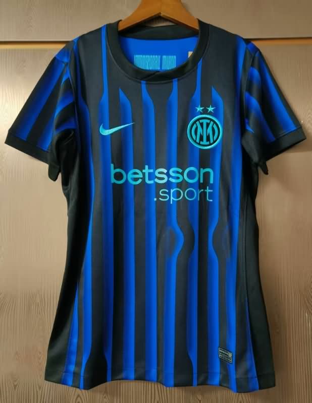 AAA(Thailand) Inter Milan 25/26 Home Women Soccer Jersey AAA(Thailand) Inter Milan 25/26 Home Women Soccer Jersey