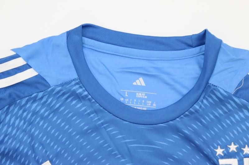 AAA(Thailand) Juventus 25/26 Goalkeeper Blue Soccer Jersey