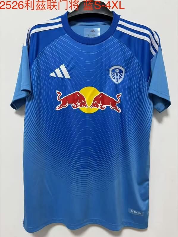 AAA(Thailand) Leeds United 25/26 Goalkeeper Blue Soccer Jersey AAA(Thailand) Leeds United 25/26 Goalkeeper Blue Soccer Jersey