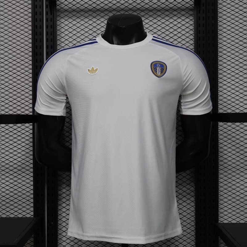 AAA(Thailand) Leeds United 25/26 White Soccer Jersey AAA(Thailand) Leeds United 25/26 White Soccer Jersey