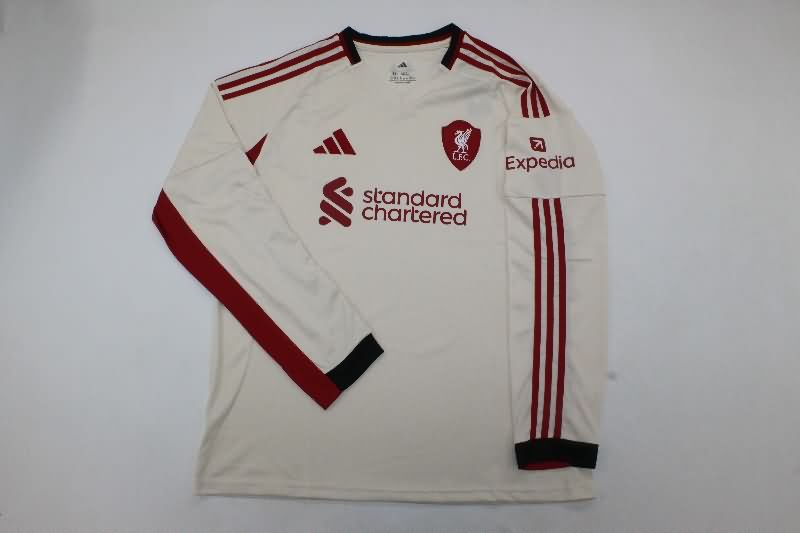 AAA(Thailand) Liverpool 25/26 Away Long Sleeve Soccer Jersey AAA(Thailand) Liverpool 25/26 Away Long Sleeve Soccer Jersey