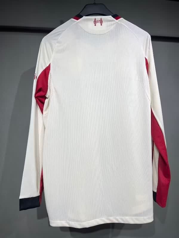 AAA(Thailand) Liverpool 25/26 Away Long Sleeve Soccer Jersey (Player)