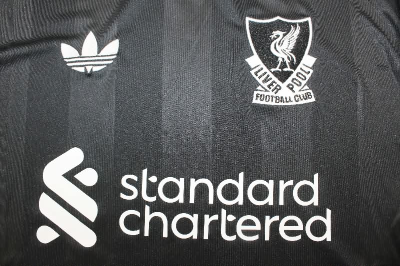 AAA(Thailand) Liverpool 25/26 Goalkeeper Black Soccer Jersey