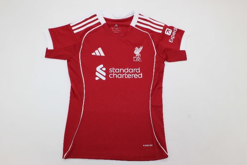 AAA(Thailand) Liverpool 25/26 Home Women Soccer Jersey AAA(Thailand) Liverpool 25/26 Home Women Soccer Jersey