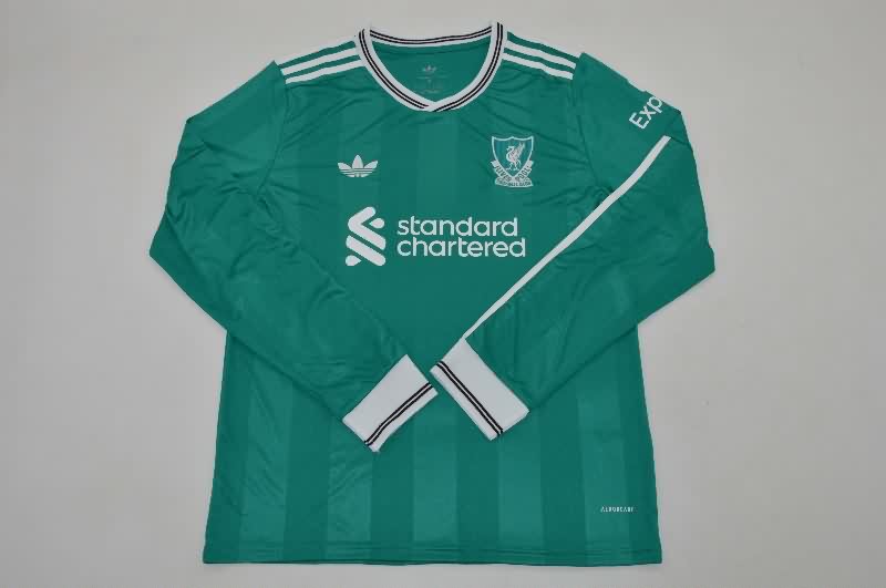 AAA(Thailand) Liverpool 25/26 Third Long Sleeve Soccer Jersey AAA(Thailand) Liverpool 25/26 Third Long Sleeve Soccer Jersey