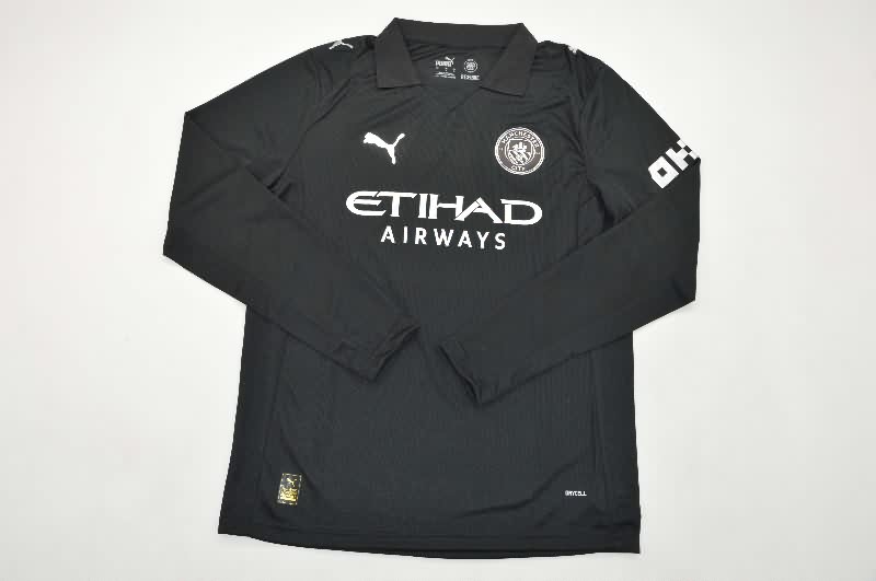 AAA(Thailand) Manchester City 25/26 Away Long Sleeve Soccer Jersey AAA(Thailand) Manchester City 25/26 Away Long Sleeve Soccer Jersey