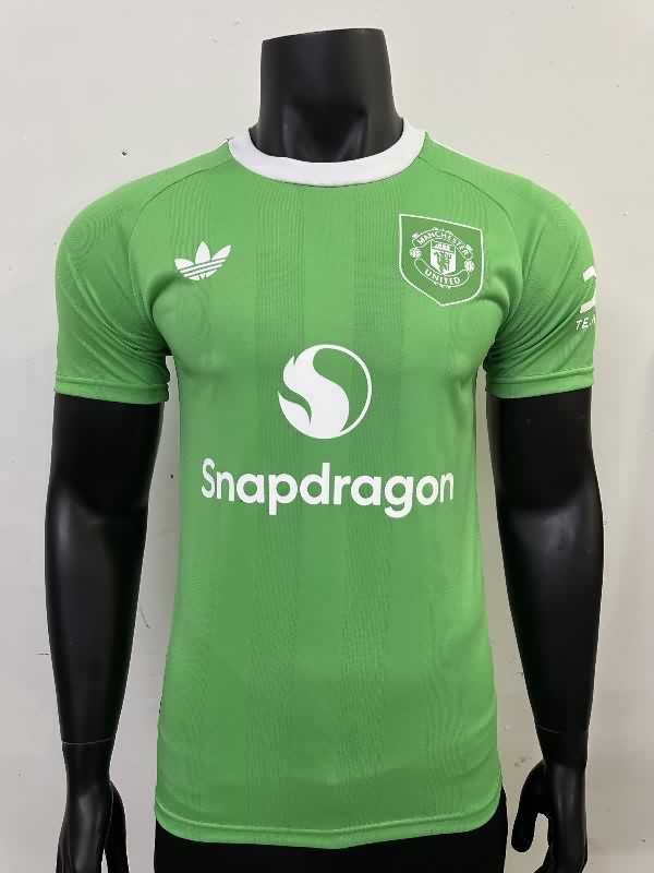 AAA(Thailand) Manchester United 25/26 Goalkeeper Green Soccer Jersey(Player) AAA(Thailand) Manchester United 25/26 Goalkeeper Green Soccer Jersey(Player)