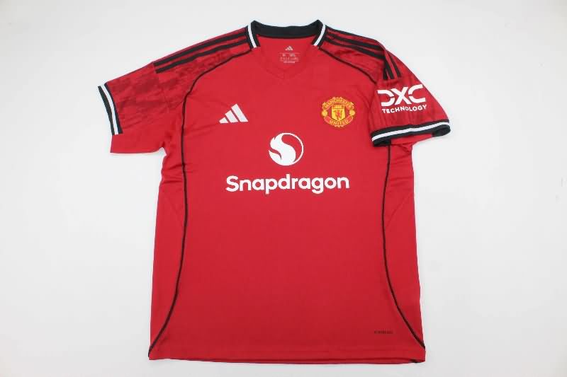 AAA(Thailand) Manchester United 25/26 Home Soccer Jersey AAA(Thailand) Manchester United 25/26 Home Soccer Jersey