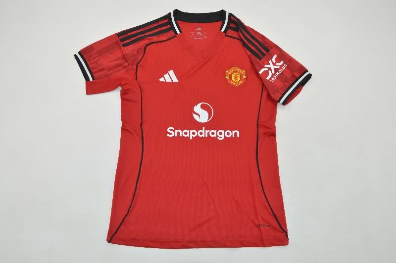 AAA(Thailand) Manchester United 25/26 Home Women Soccer Jersey AAA(Thailand) Manchester United 25/26 Home Women Soccer Jersey
