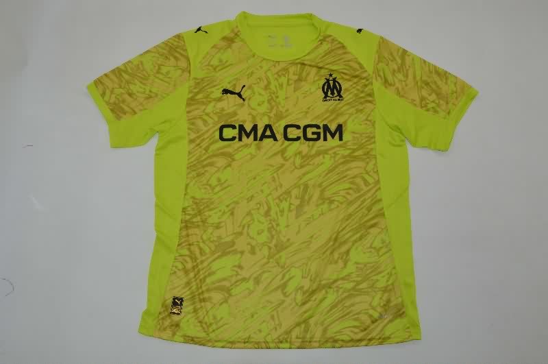 AAA(Thailand) Marseilles 25/26 Goalkeeper Green Soccer Jersey AAA(Thailand) Marseilles 25/26 Goalkeeper Green Soccer Jersey