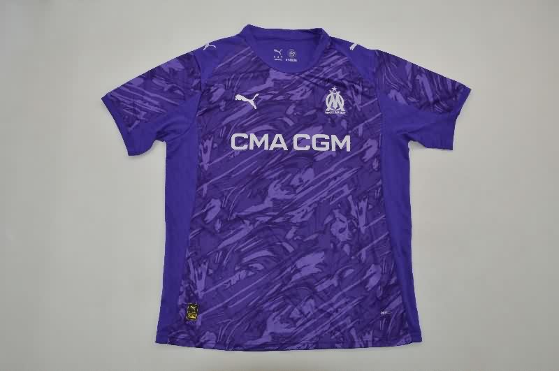 AAA(Thailand) Marseilles 25/26 Goalkeeper Purple Soccer Jersey AAA(Thailand) Marseilles 25/26 Goalkeeper Purple Soccer Jersey