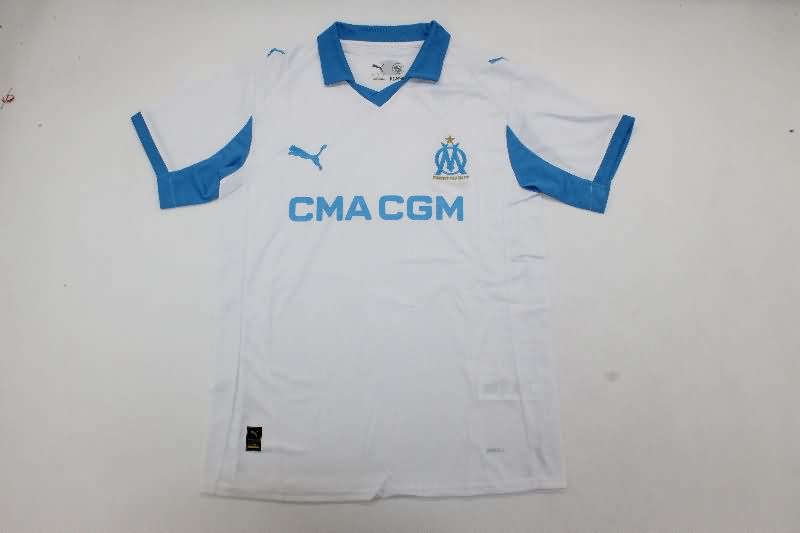 AAA(Thailand) Marseilles 25/26 Home Soccer Jersey AAA(Thailand) Marseilles 25/26 Home Soccer Jersey