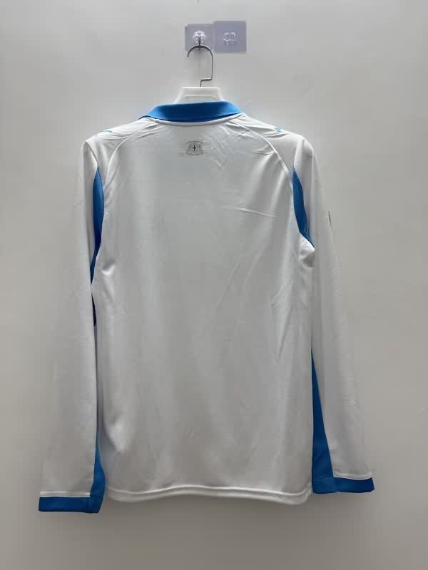 AAA(Thailand) Marseilles 25/26 Home Long Sleeve Soccer Jersey