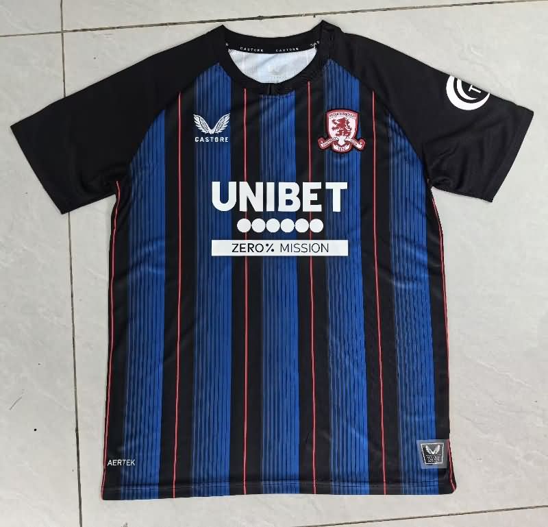 AAA(Thailand) Middlesbrough 25/26 Away Soccer Jersey AAA(Thailand) Middlesbrough 25/26 Away Soccer Jersey