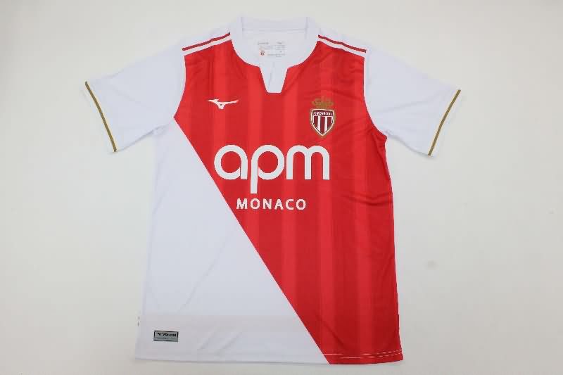 AAA(Thailand) Monaco 25/26 Home Soccer Jersey AAA(Thailand) Monaco 25/26 Home Soccer Jersey
