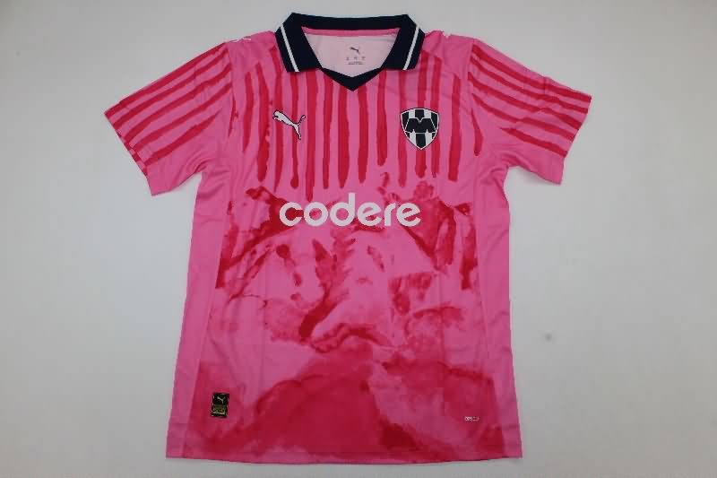 AAA(Thailand) Monterrey 25/26 Goalkeeper Pink Soccer Jersey AAA(Thailand) Monterrey 25/26 Goalkeeper Pink Soccer Jersey