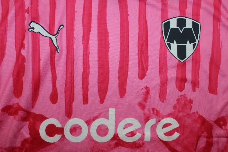 AAA(Thailand) Monterrey 25/26 Goalkeeper Pink Soccer Jersey