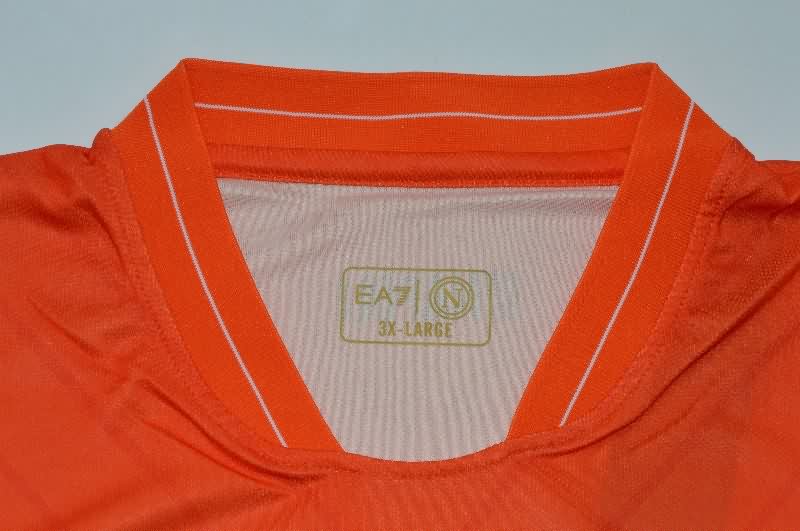 AAA(Thailand) Napoli 25/26 Goalkeeper Red Soccer Jersey