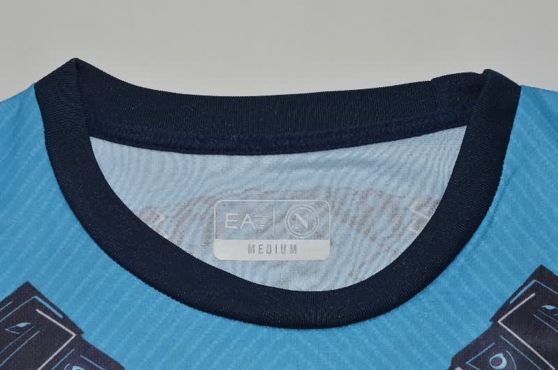 AAA(Thailand) Napoli 25/26 Training Vest Soccer Jersey