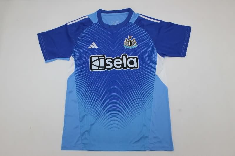 AAA(Thailand) Newcastle United 25/26 Goalkeeper Blue Soccer Jersey AAA(Thailand) Newcastle United 25/26 Goalkeeper Blue Soccer Jersey