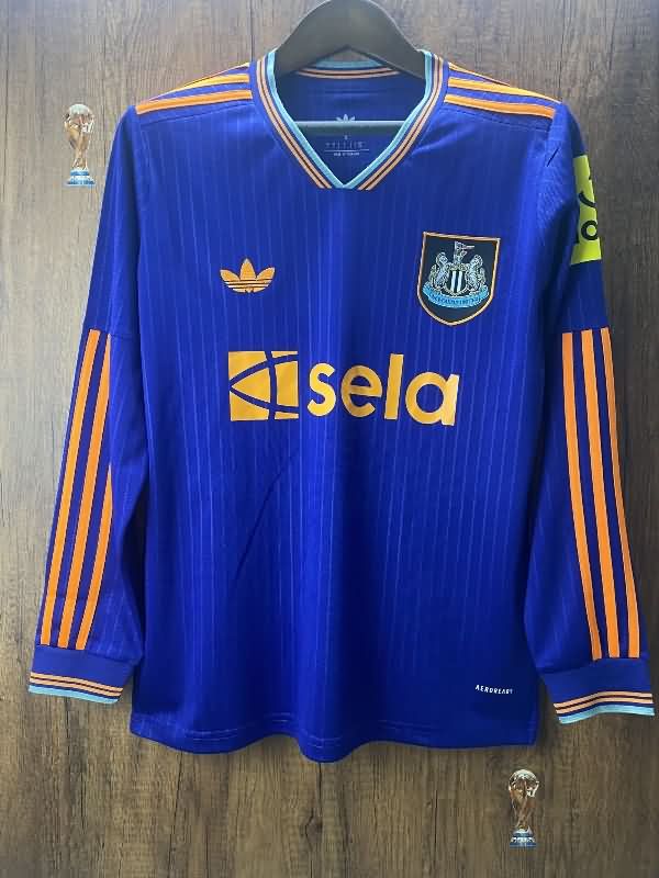 AAA(Thailand) Newcastle United 25/26 Third Long Sleeve Soccer Jersey AAA(Thailand) Newcastle United 25/26 Third Long Sleeve Soccer Jersey