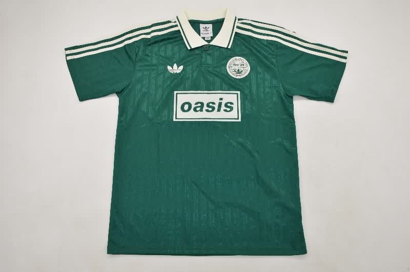 AAA(Thailand) Oasis 2025 Green Soccer Jersey AAA(Thailand) Oasis 2025 Green Soccer Jersey