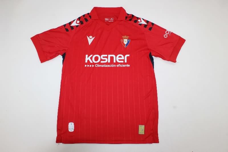 AAA(Thailand) Osasuna 25/26 Home Soccer Jersey AAA(Thailand) Osasuna 25/26 Home Soccer Jersey