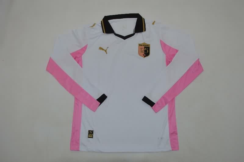 AAA(Thailand) Palermo 25/26 125th Anniversary Long Sleeve Soccer Jersey AAA(Thailand) Palermo 25/26 125th Anniversary Long Sleeve Soccer Jersey