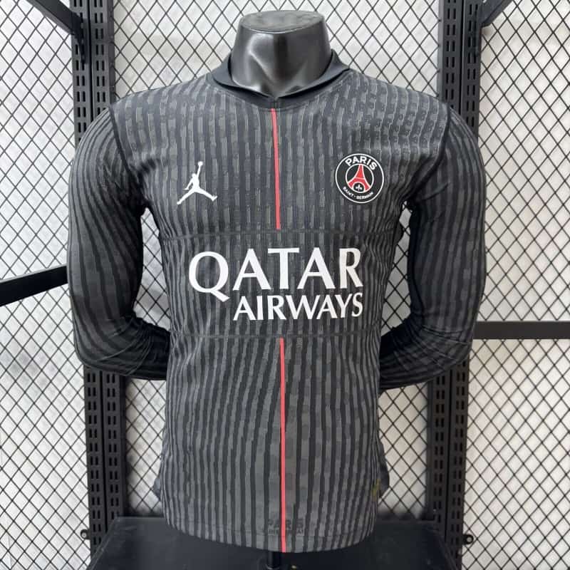 AAA(Thailand) Paris St German 25/26 Fourth Long Sleeve Soccer Jersey (Player) AAA(Thailand) Paris St German 25/26 Fourth Long Sleeve Soccer Jersey (Player)