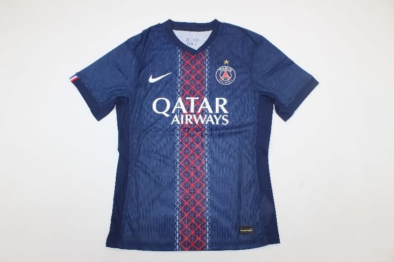 AAA(Thailand) Paris St German 25/26 Home Soccer Jersey (Player) With Star AAA(Thailand) Paris St German 25/26 Home Soccer Jersey (Player) With Star