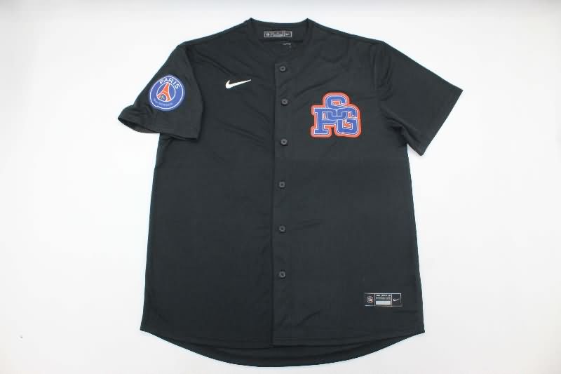AAA(Thailand) Paris St German 25/26 Black Baseball Jersey AAA(Thailand) Paris St German 25/26 Black Baseball Jersey