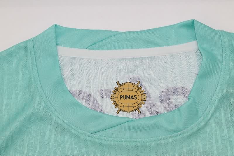 AAA(Thailand) Pumas UNAM 25/26 Goalkeeper Green Soccer Jersey (Player)