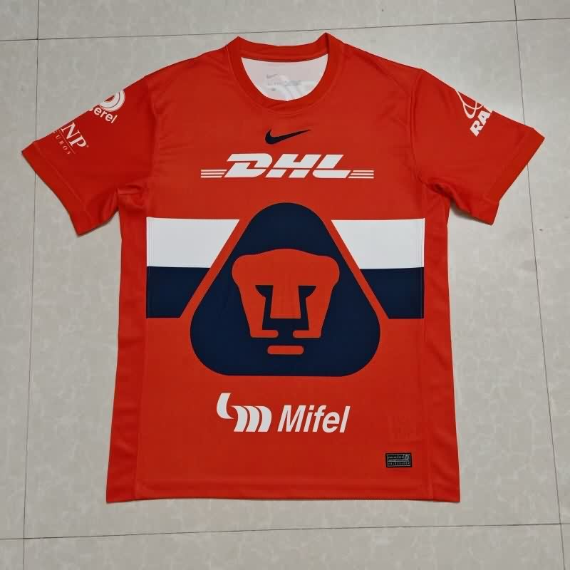 AAA(Thailand) Pumas UNAM 25/26 Goalkeeper Orange Soccer Jersey AAA(Thailand) Pumas UNAM 25/26 Goalkeeper Orange Soccer Jersey