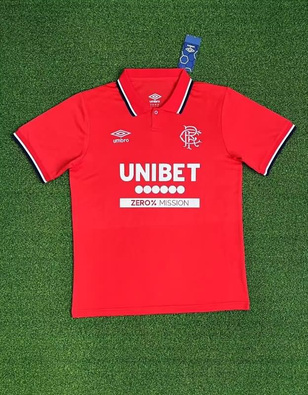 AAA(Thailand) Rangers 25/26 Red Soccer Jersey AAA(Thailand) Rangers 25/26 Red Soccer Jersey