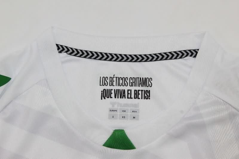 AAA(Thailand) Real Betis 25/26 Goalkeeper White Soccer Jersey