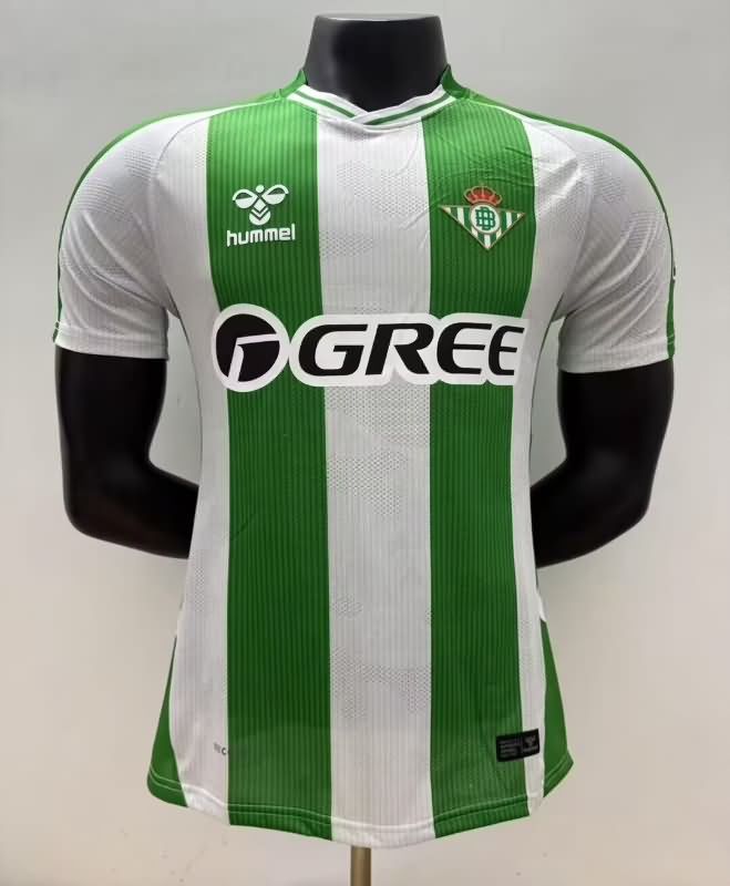 AAA(Thailand) Real Betis 25/26 Home Soccer Jersey (Player) AAA(Thailand) Real Betis 25/26 Home Soccer Jersey (Player)
