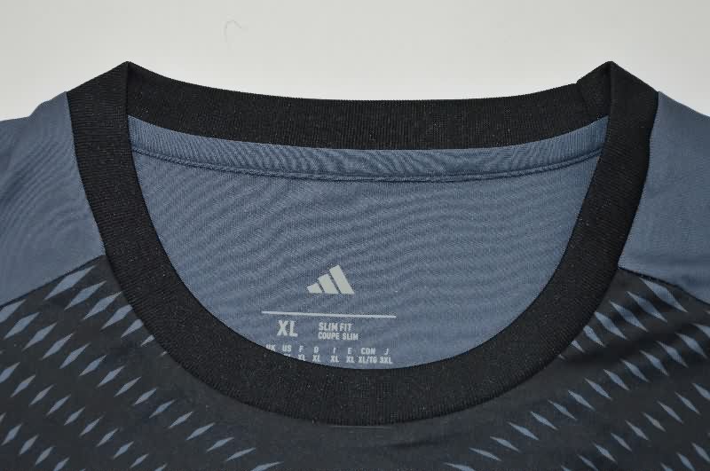 AAA(Thailand) Real Madrid 25/26 Goalkeeper Black Long Sleeve Soccer Jersey