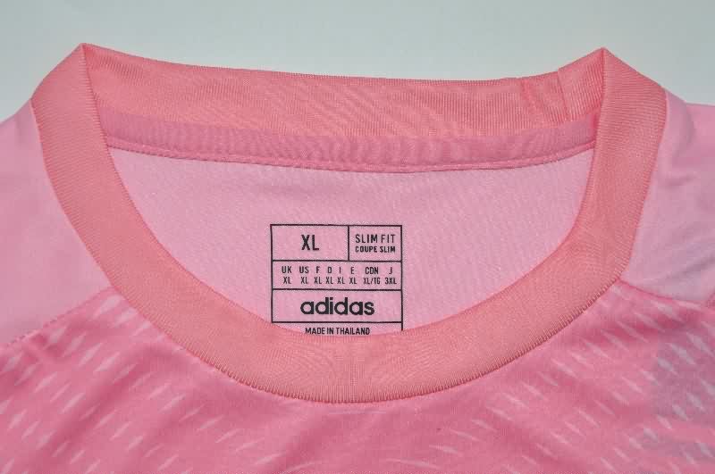AAA(Thailand) Real Madrid 25/26 Goalkeeper Pink Soccer Jersey