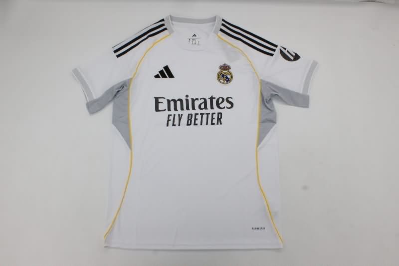 AAA(Thailand) Real Madrid 25/26 Home Soccer Jersey AAA(Thailand) Real Madrid 25/26 Home Soccer Jersey