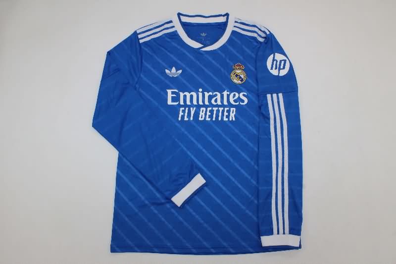 AAA(Thailand) Real Madrid 25/26 Third Long Sleeve Soccer Jersey AAA(Thailand) Real Madrid 25/26 Third Long Sleeve Soccer Jersey