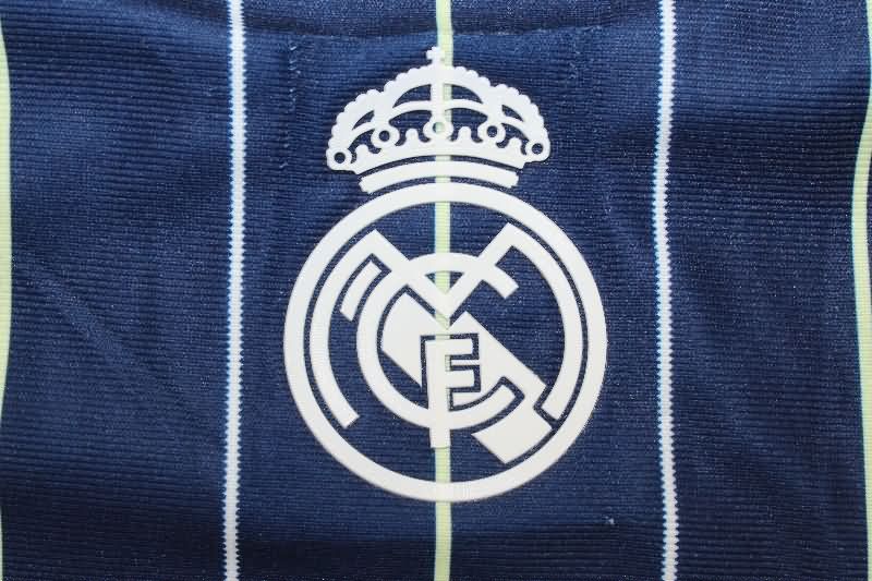 AAA(Thailand) Real Madrid 25/26 Travel Dark Blue Soccer Jersey