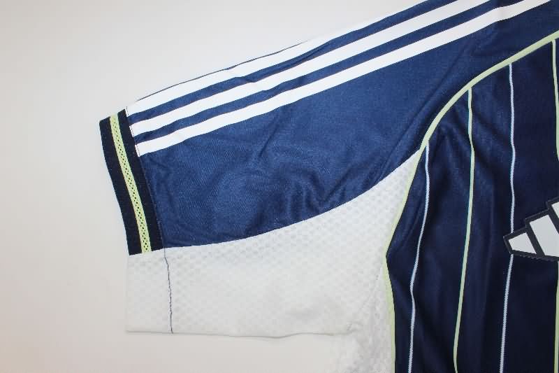 AAA(Thailand) Real Madrid 25/26 Travel Dark Blue Soccer Jersey