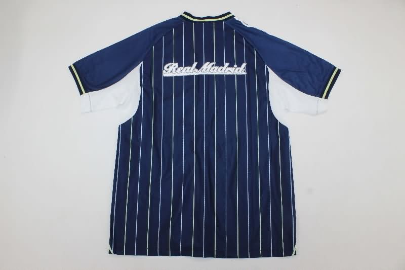 AAA(Thailand) Real Madrid 25/26 Travel Dark Blue Soccer Jersey