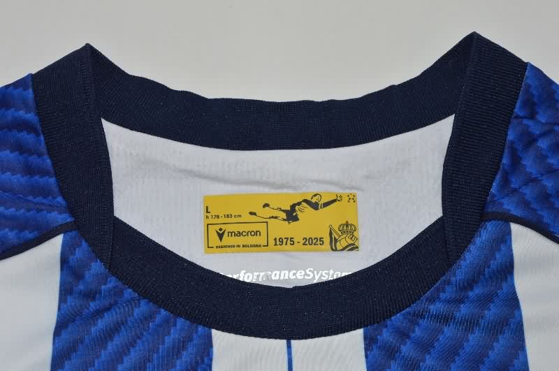 AAA(Thailand) Real Sociedad 25/26 Home Soccer Jersey