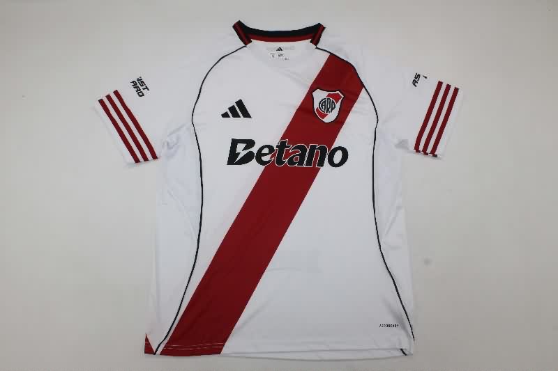 AAA(Thailand) River Plate 2025 Home Soccer Jersey AAA(Thailand) River Plate 2025 Home Soccer Jersey
