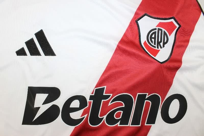 AAA(Thailand) River Plate 2025 Home Soccer Jersey