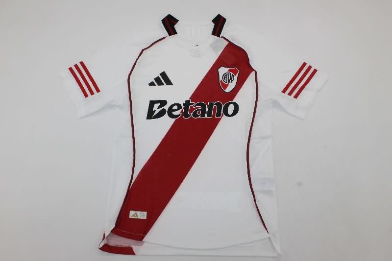 AAA(Thailand) River Plate 2025 Home Soccer Jersey (Player) AAA(Thailand) River Plate 2025 Home Soccer Jersey (Player)