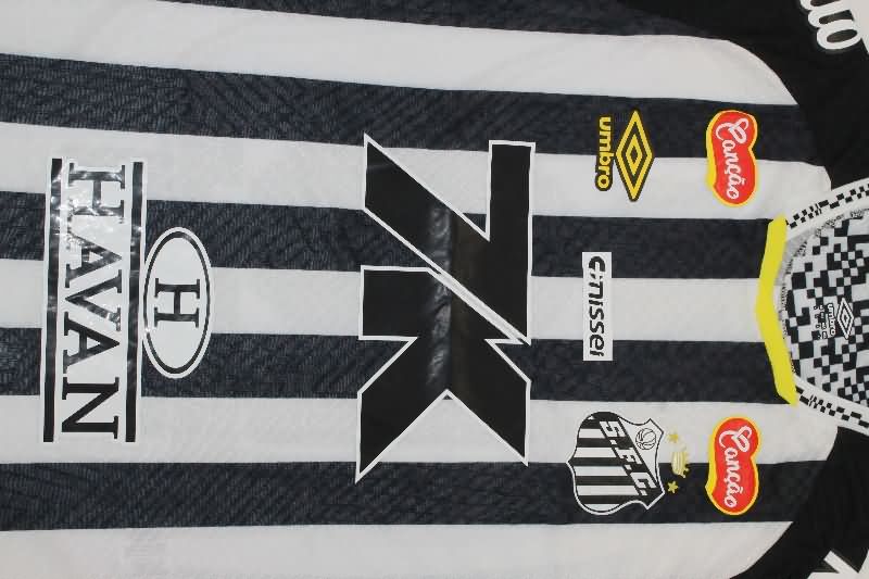 AAA(Thailand) Santos 2025 Away Soccer Jersey With Sponsor