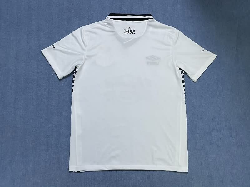 AAA(Thailand) Santos 2025 White Soccer Jersey